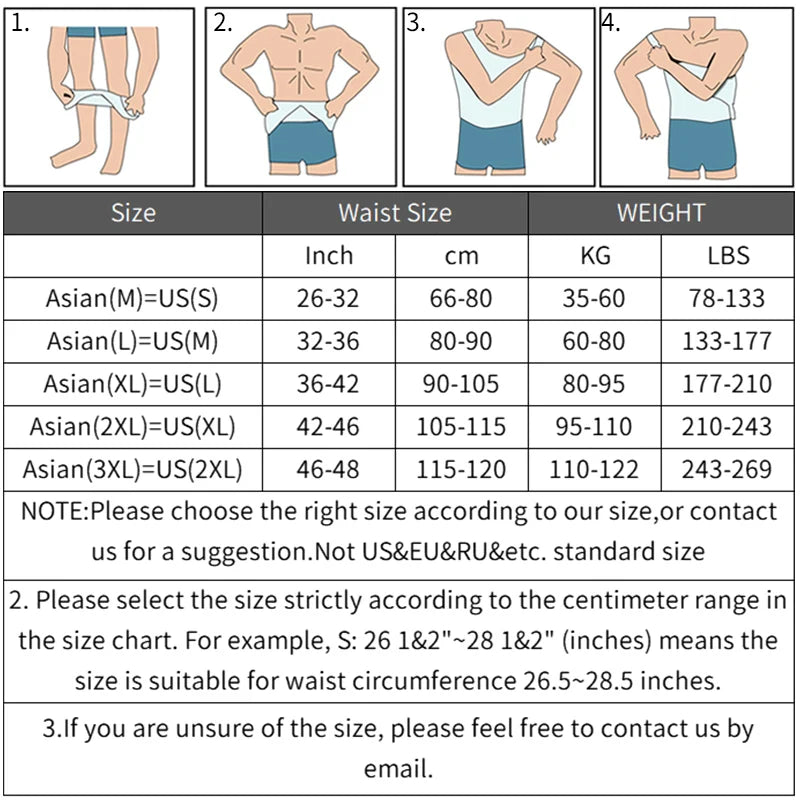 Men's Slimming Body Shaper Vest — Posture Corrector & Waist Trainer