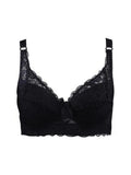 Women's Full Cup Lace Bra — Underwire, Adjustable Straps, B/C/D Cup, Sizes 34–46