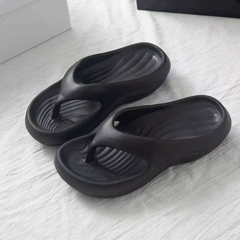 Women's Stylish EVA Flip Flops – Soft Anti-Slip Anti-Odor Summer Beach Sandals