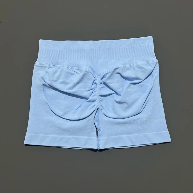 Women's Scrunch Bum Booty Shorts | Seamless Butt-Lifting Gym Yoga Legging Shorts XS-L