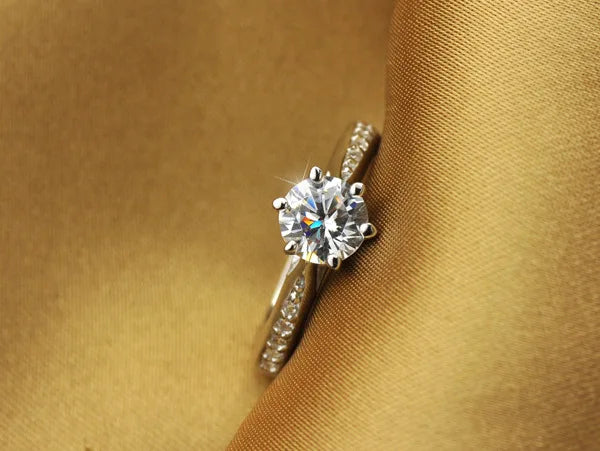 925 Sterling Silver Six-Claw Ring for Women | Tourmaline & Zircon | Classic Bridal Jewelry