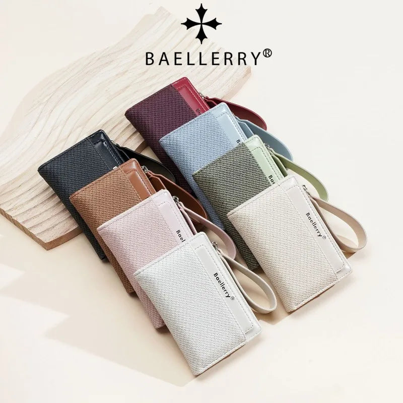 Baellerry Women's Bifold Wallet — Multi-Slot Card Holder & Coin Purse
