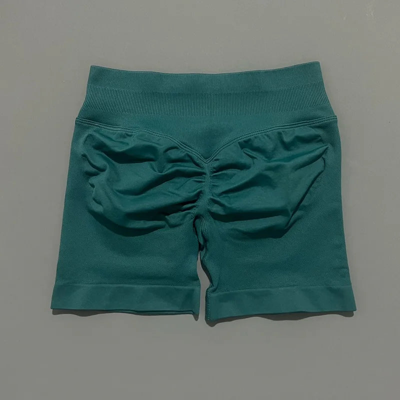 Women's Scrunch Bum Booty Shorts | Seamless Butt-Lifting Gym Yoga Legging Shorts XS-L