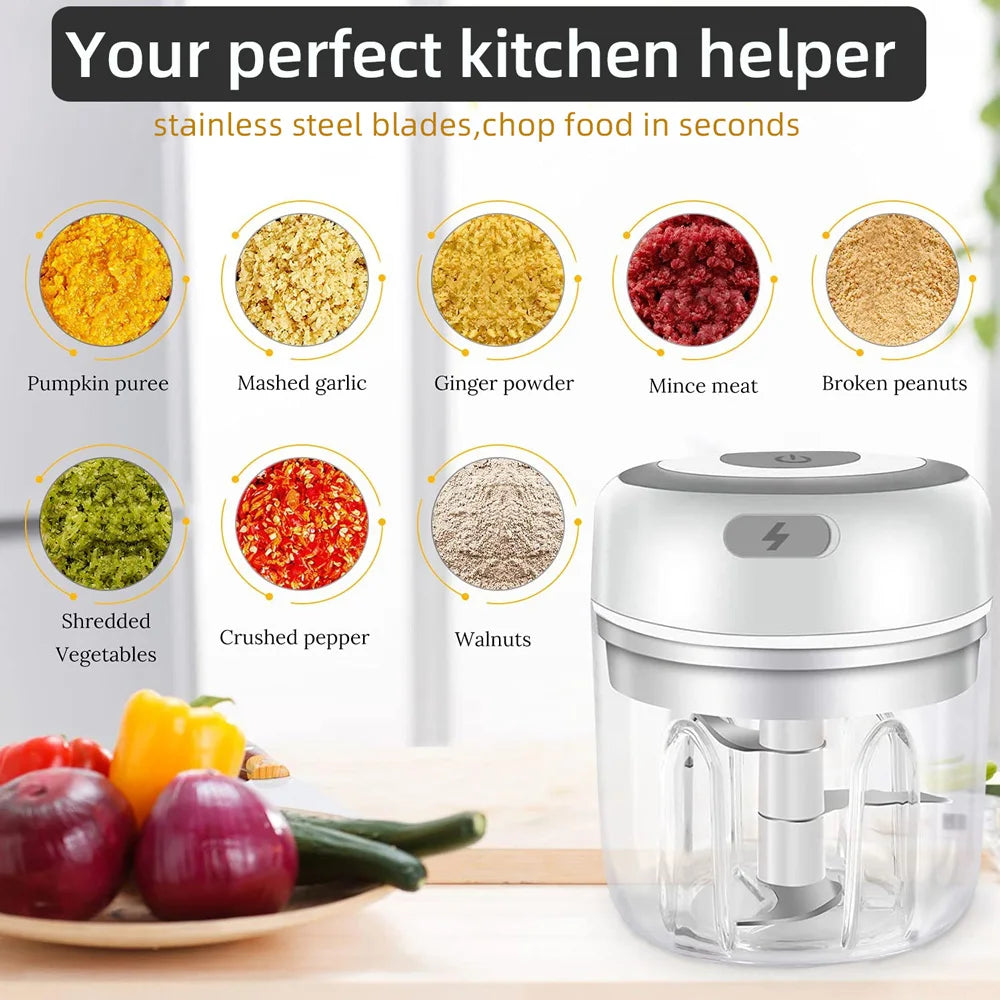 Multifunctional Vegetable Chopper & Grater — Slicer, Shredder & Dicer All-in-One