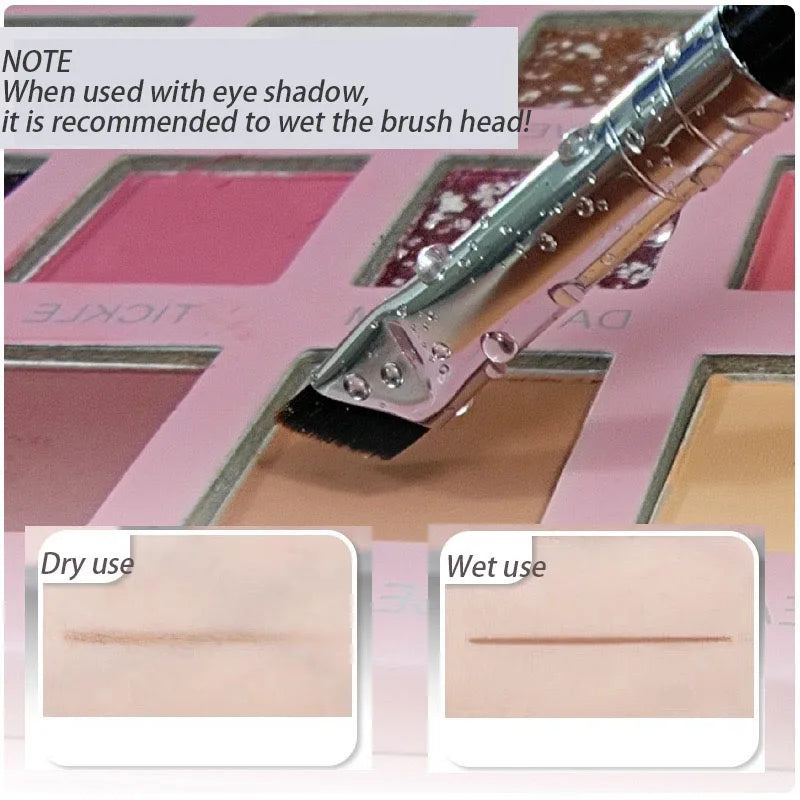 Ultra-Thin Blade Eyeliner & Eyebrow Brush — Precision Detail Makeup Brush