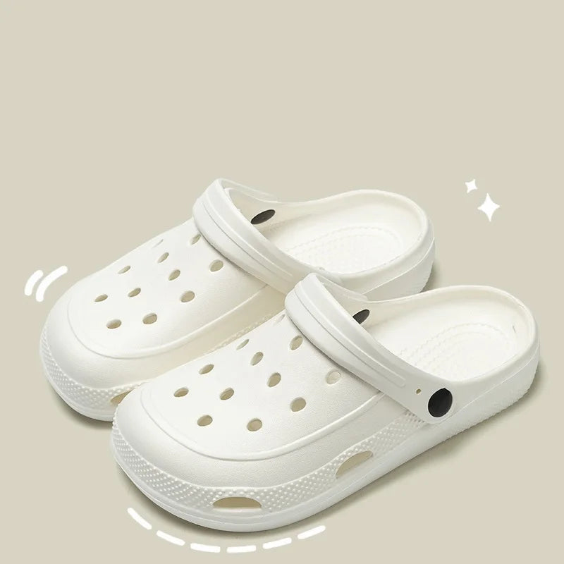 Waterproof EVA Garden Clogs – Unisex Anti-Slip Slides for Indoor & Outdoor