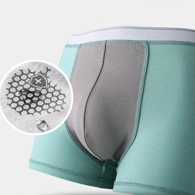 Men's Graphene Antibacterial Boxer Briefs – 3-Pack
