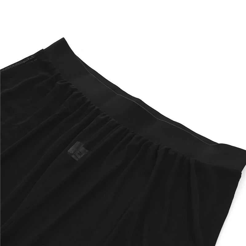 Women's Y2K See-Through Wide Leg Pants