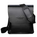 Men's Vertical Shoulder Bag — Casual Business Satchel Crossbody