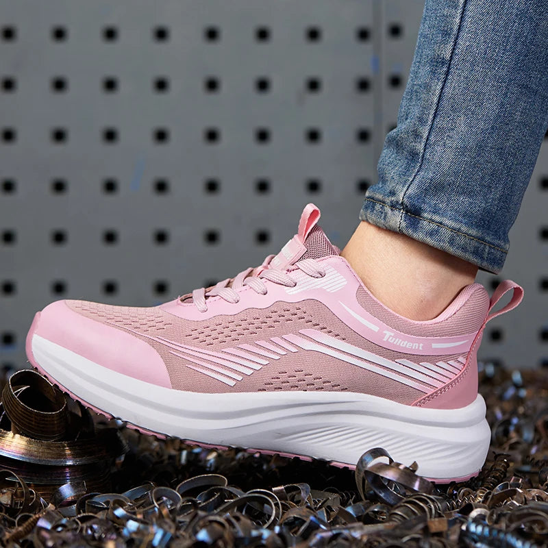 Women's Safety Sneaker – Lightweight Steel Toe Work Shoe