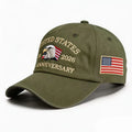 250th Anniversary Twill Baseball Cap Unisex Sun Hat Visor Cap