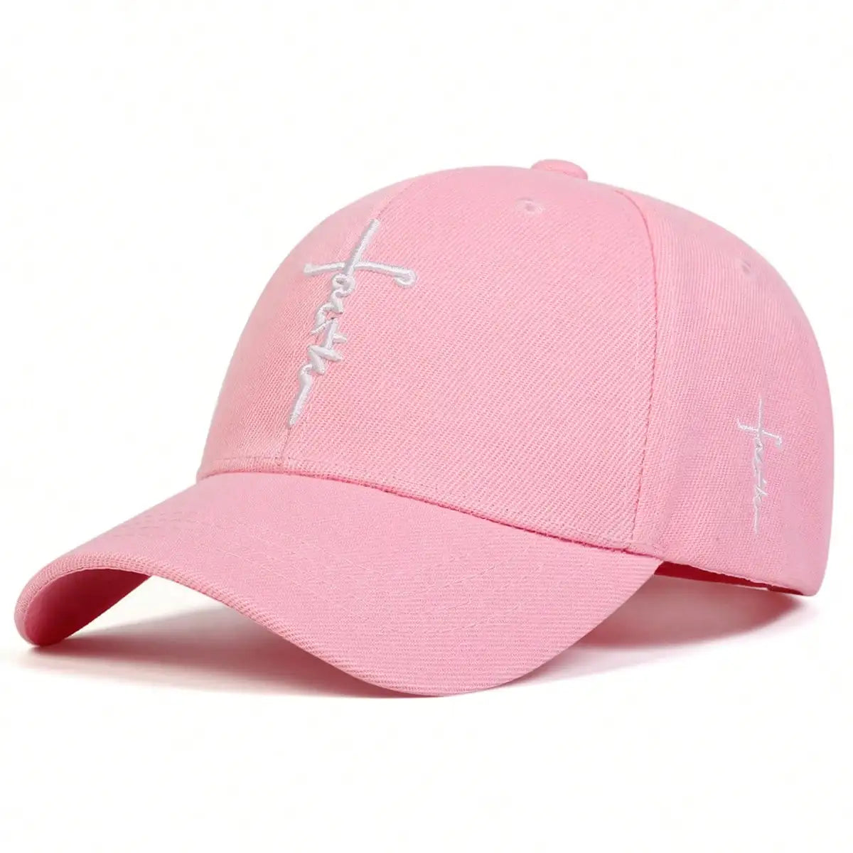 Gorra de béisbol bordada Fashion Faith para hombre y mujer, sombreros de sol de primavera y verano, gorra de algodón Snapback, gorras de camionero Hip Hop unisex