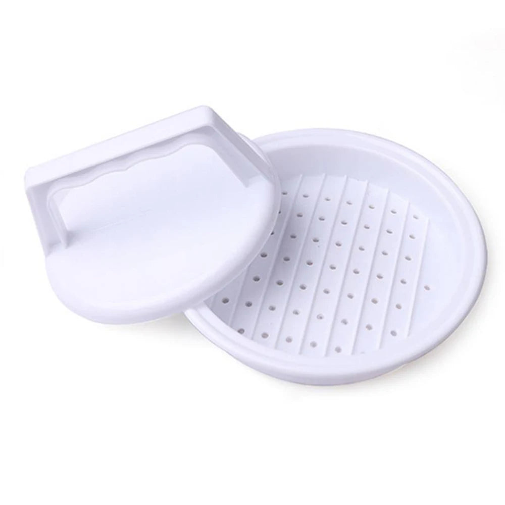 Burger Press – Plastic Hamburger Patty Maker for BBQ & Grilling
