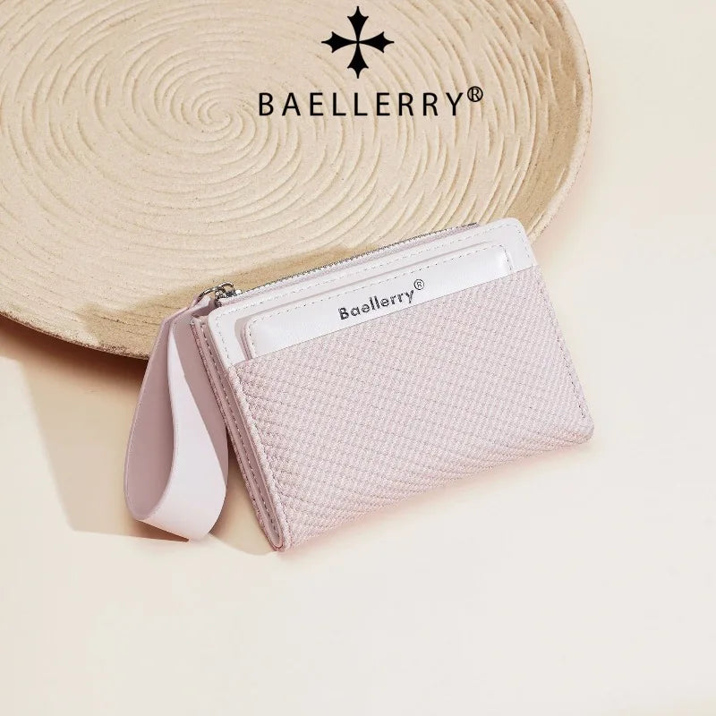 Baellerry Women's Bifold Wallet — Multi-Slot Card Holder & Coin Purse