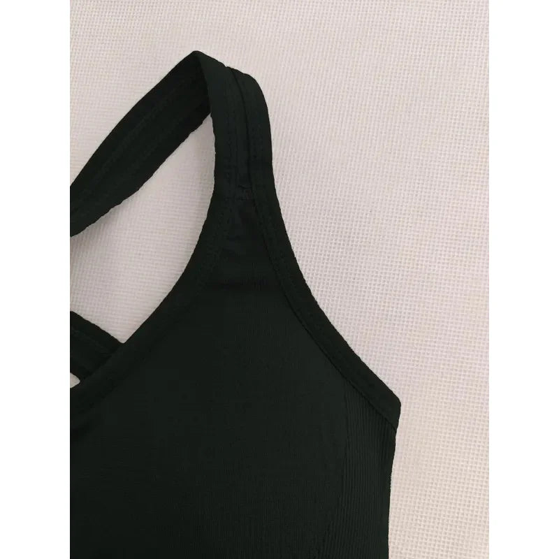 Women's Seamless Push-Up Yoga Sports Bra