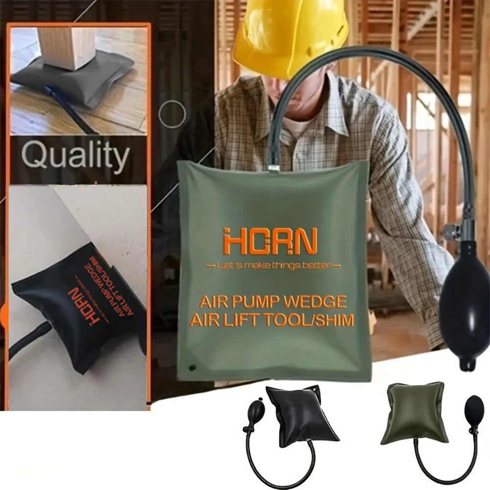 Cuñas de bomba de aire Airbag inflable para puertas, ventanas y coches Potente herramienta de reparación de alineación de instalación Instalación de puertas y ventanas