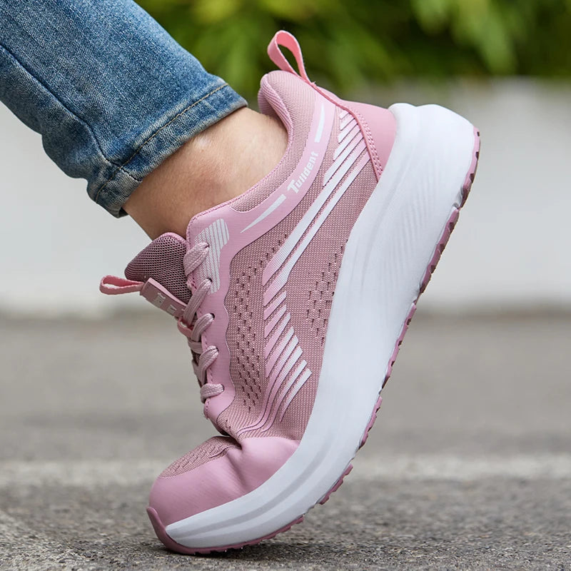 Women's Safety Sneaker – Lightweight Steel Toe Work Shoe