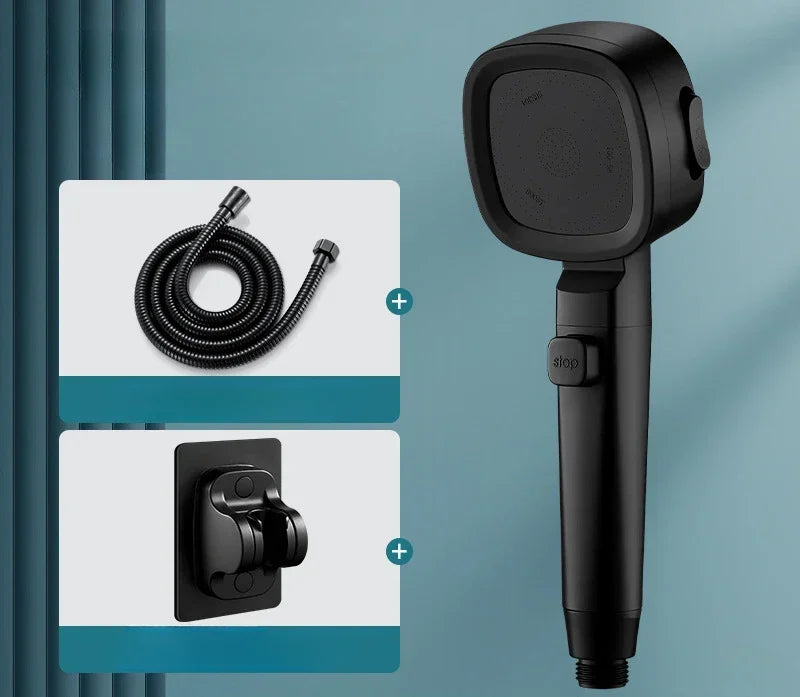 High Pressure 3-Mode Shower Head