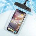 Universal Waterproof Phone Case for Swimming - Underwater Protector Pouch Cover Compatible with iPhone 11 12 13 14 15 16 pro - S