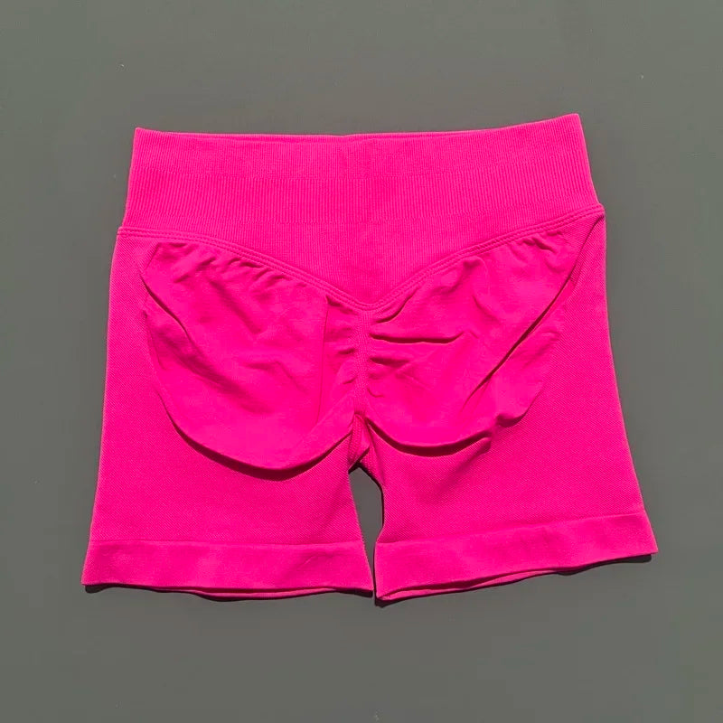 Women's Scrunch Bum Booty Shorts | Seamless Butt-Lifting Gym Yoga Legging Shorts XS-L
