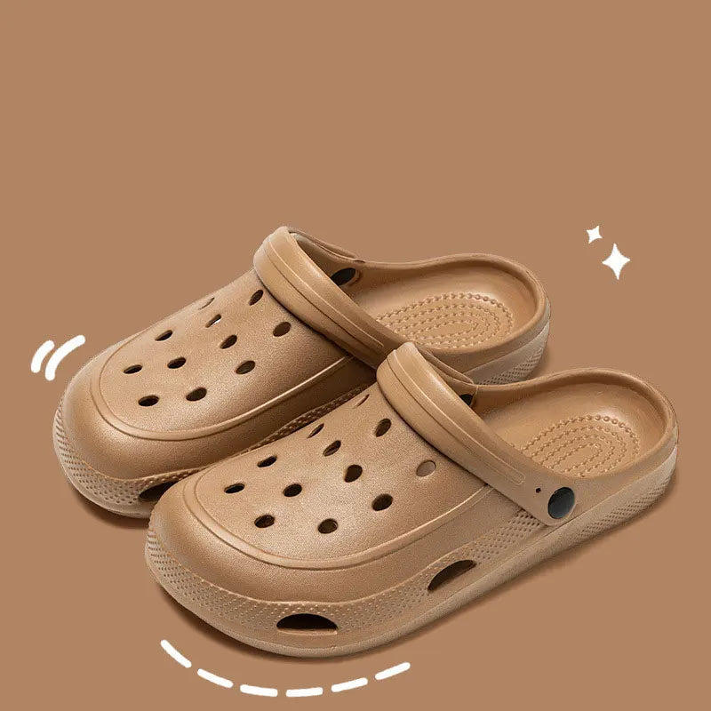 Waterproof EVA Garden Clogs – Unisex Anti-Slip Slides for Indoor & Outdoor