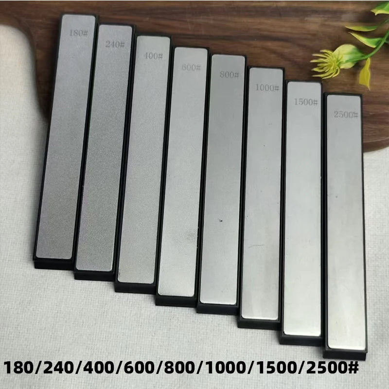 80-3000# Diamond Stone Whetstone Bar Knife Sharpener Scissors Razor Polished Kitchen Knife Sharpening System Tool Household Apex
