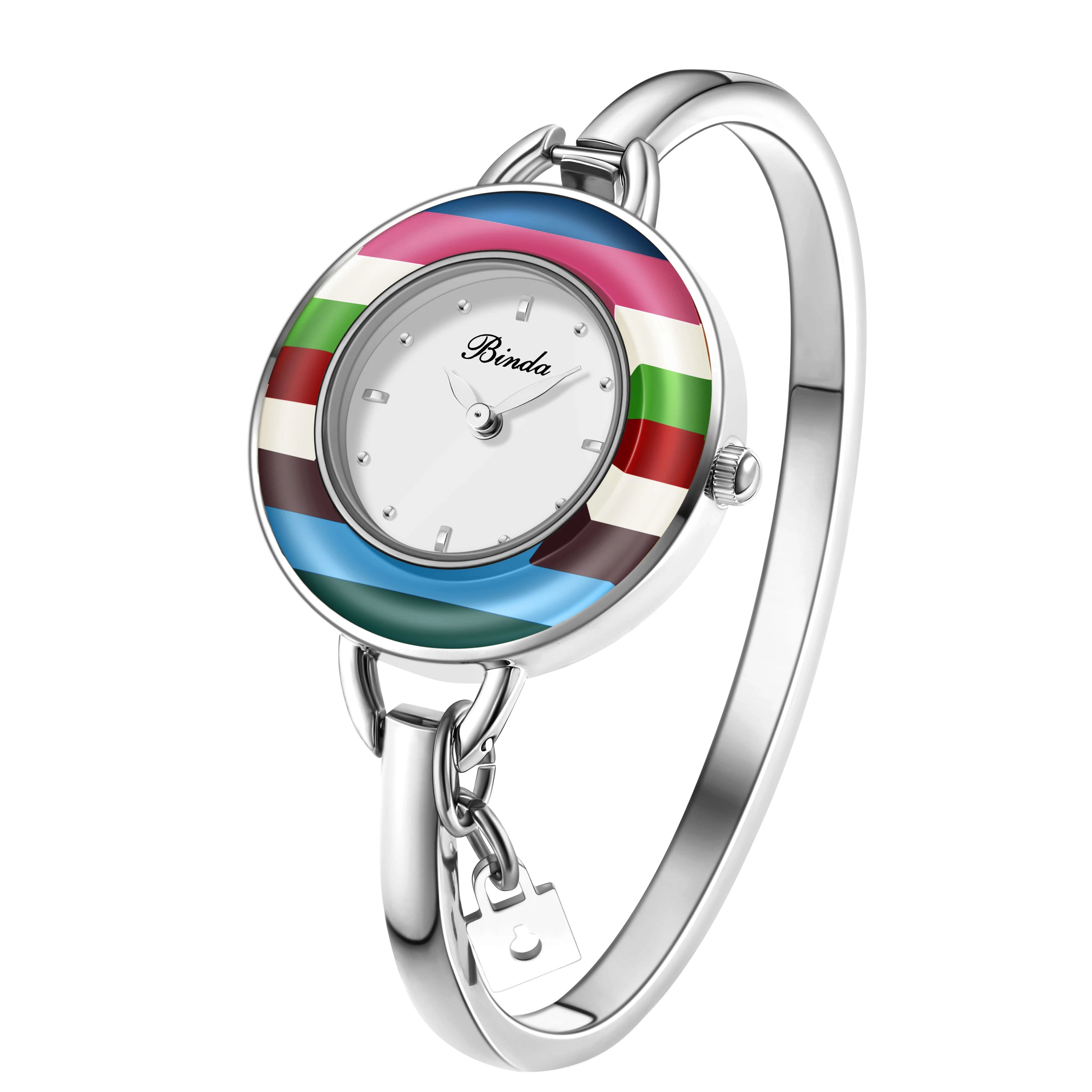 BINDA BD2765 Women's Elegant Quartz Watch | Minimalist Dial | Stainless Steel Bracelet | 8 Styles