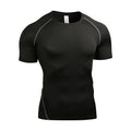 Men's Compression T-Shirt – Quick-Dry Athletic Gym & Running Top