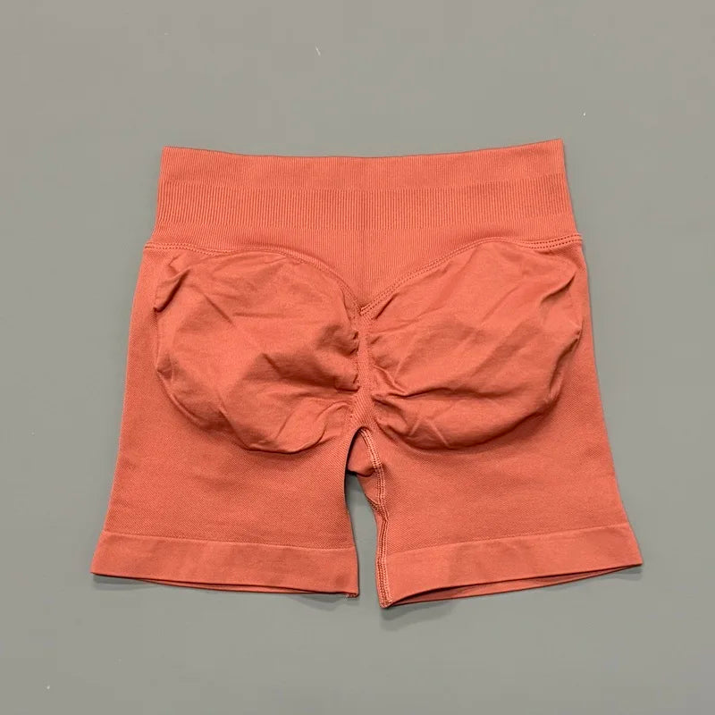 Women's Scrunch Bum Booty Shorts | Seamless Butt-Lifting Gym Yoga Legging Shorts XS-L