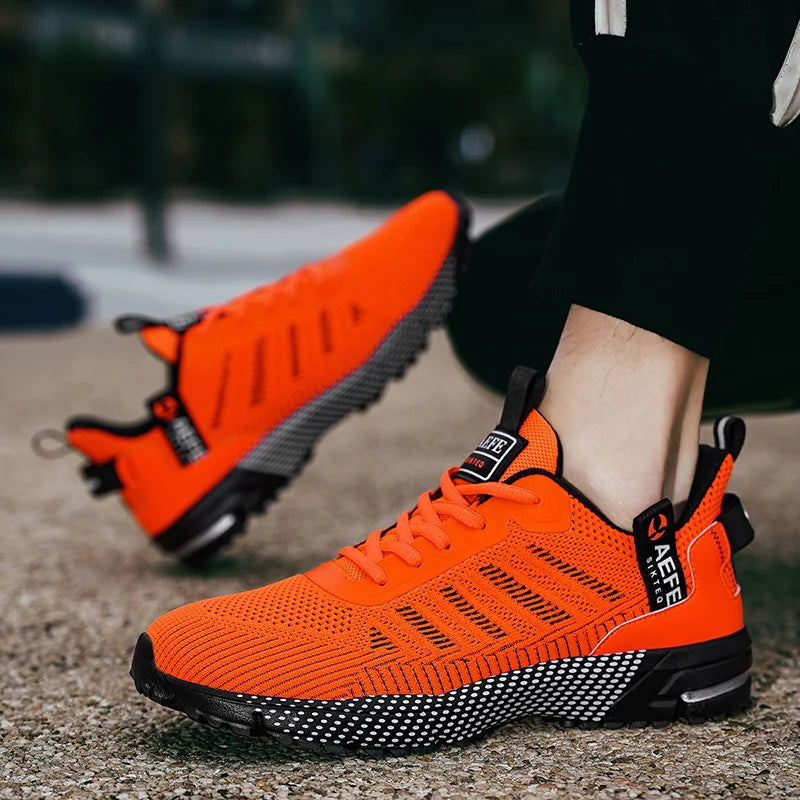 Men's Breathable Mesh Running Shoes | Lightweight Outdoor Athletic Sneakers