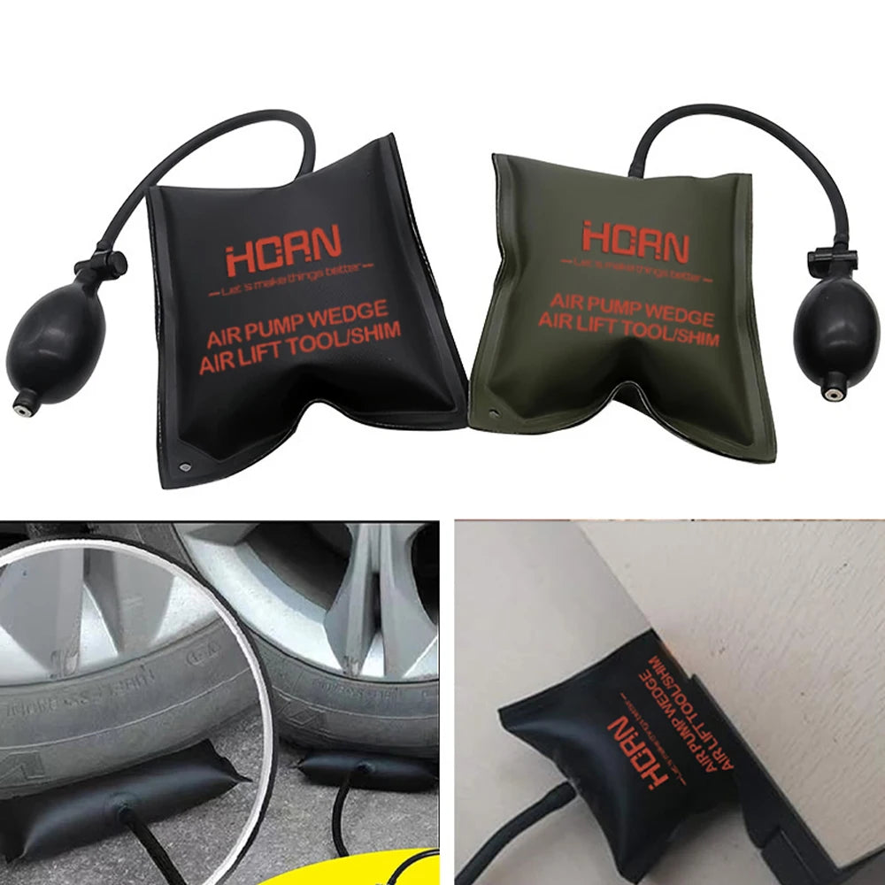 Cuñas de bomba de aire Airbag inflable para puertas, ventanas y coches Potente herramienta de reparación de alineación de instalación Instalación de puertas y ventanas