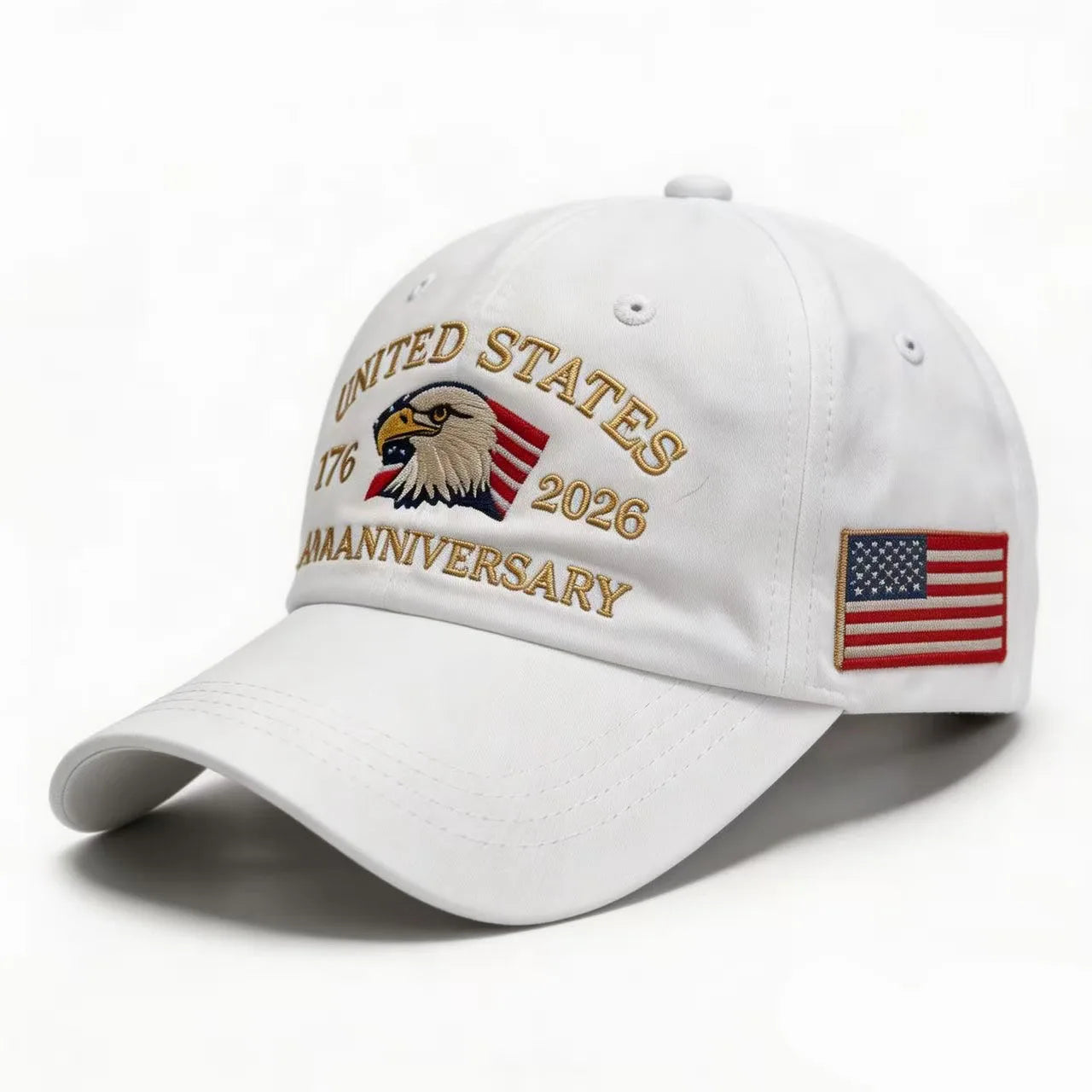 250th Anniversary Twill Baseball Cap Unisex Sun Hat Visor Cap