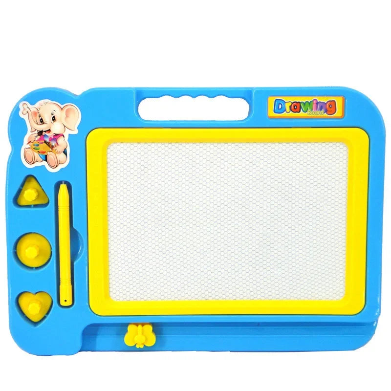 Kids Magnetic Drawing Board – Reusable Doodle Pad with Pen & Erasers