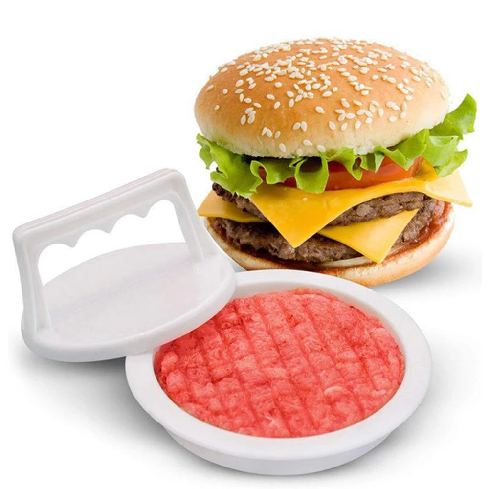 Burger Press – Plastic Hamburger Patty Maker for BBQ & Grilling