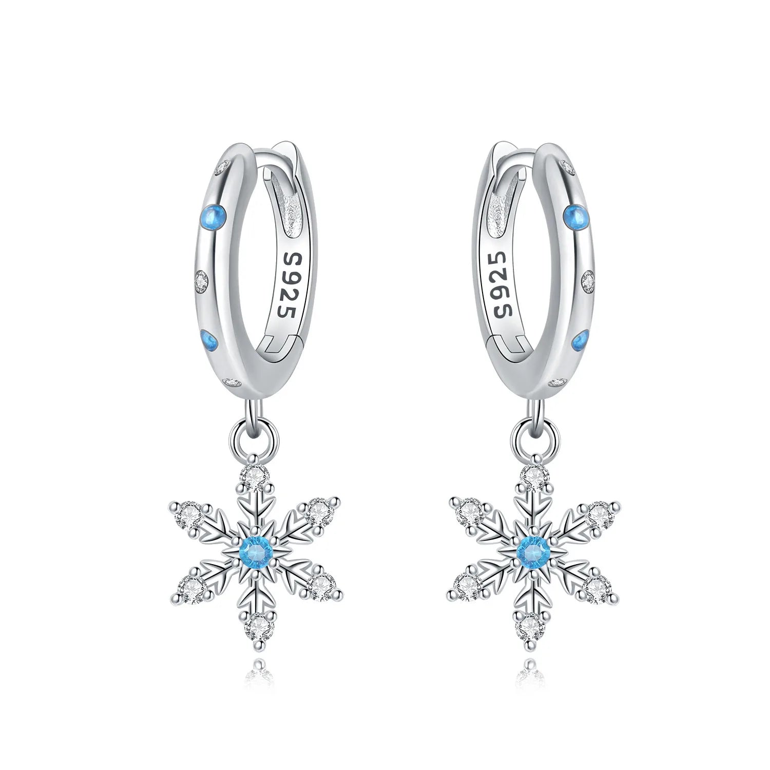 925 Sterling Silver Zircon Butterfly Drop Earrings – Women's Fine Jewelry