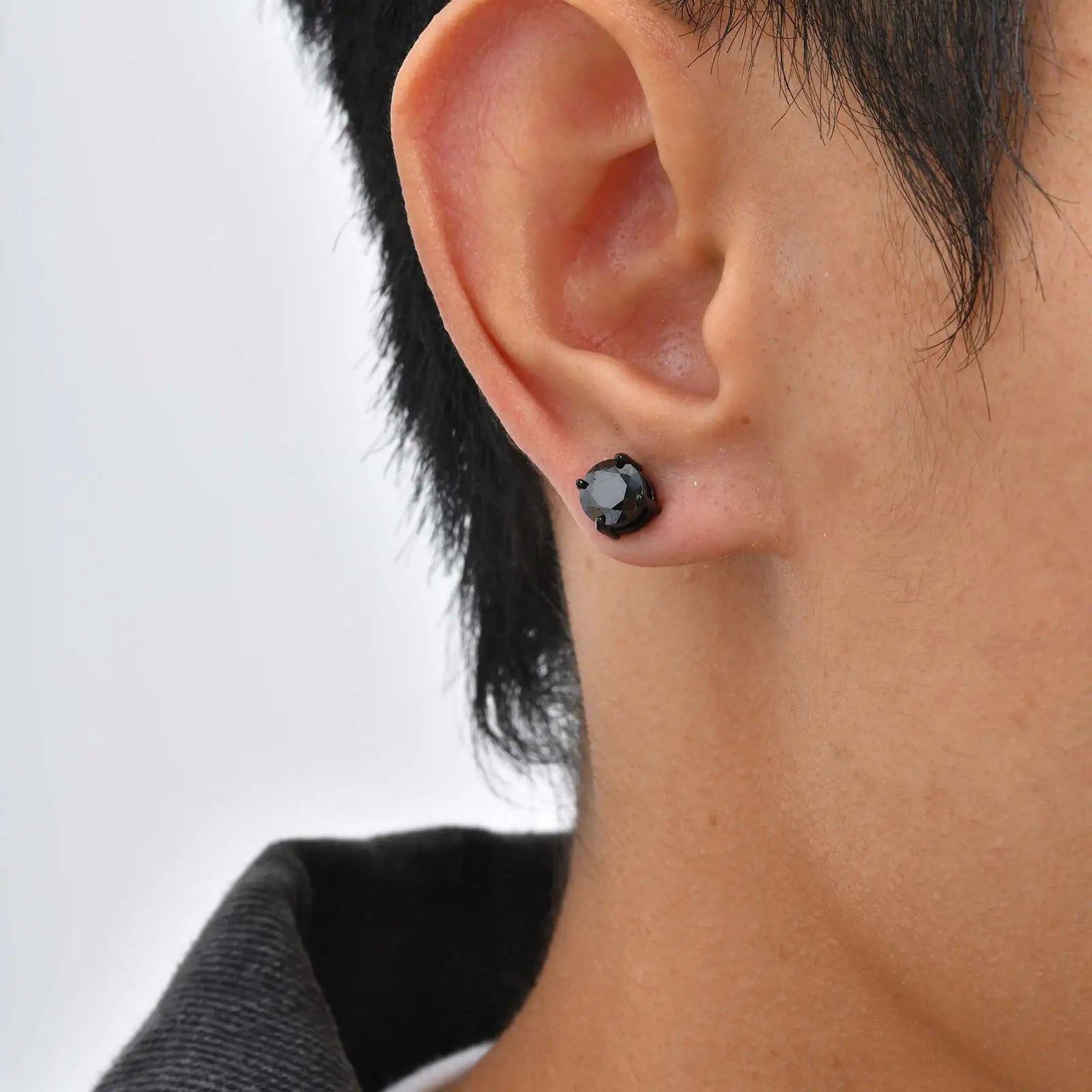 Magnetic Clip-On Zircon Earrings – No Piercing Required