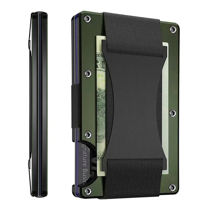Forged Carbon Fiber Slim Wallet — Minimalist Card Holder & Organizer for Men