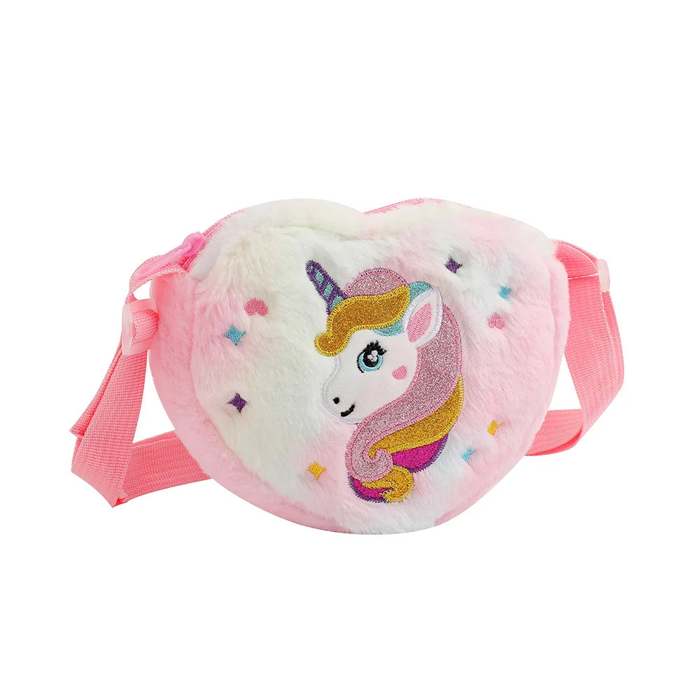 Kids Unicorn Crossbody Bag – Cute Girls Shoulder Purse for Party & Everyday