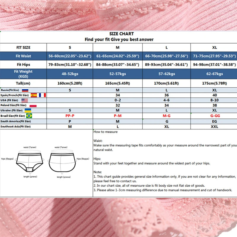 Women's 5-Pack Cotton G-String Thong Set | Low-Rise Adjustable Waist Underwear S-XL