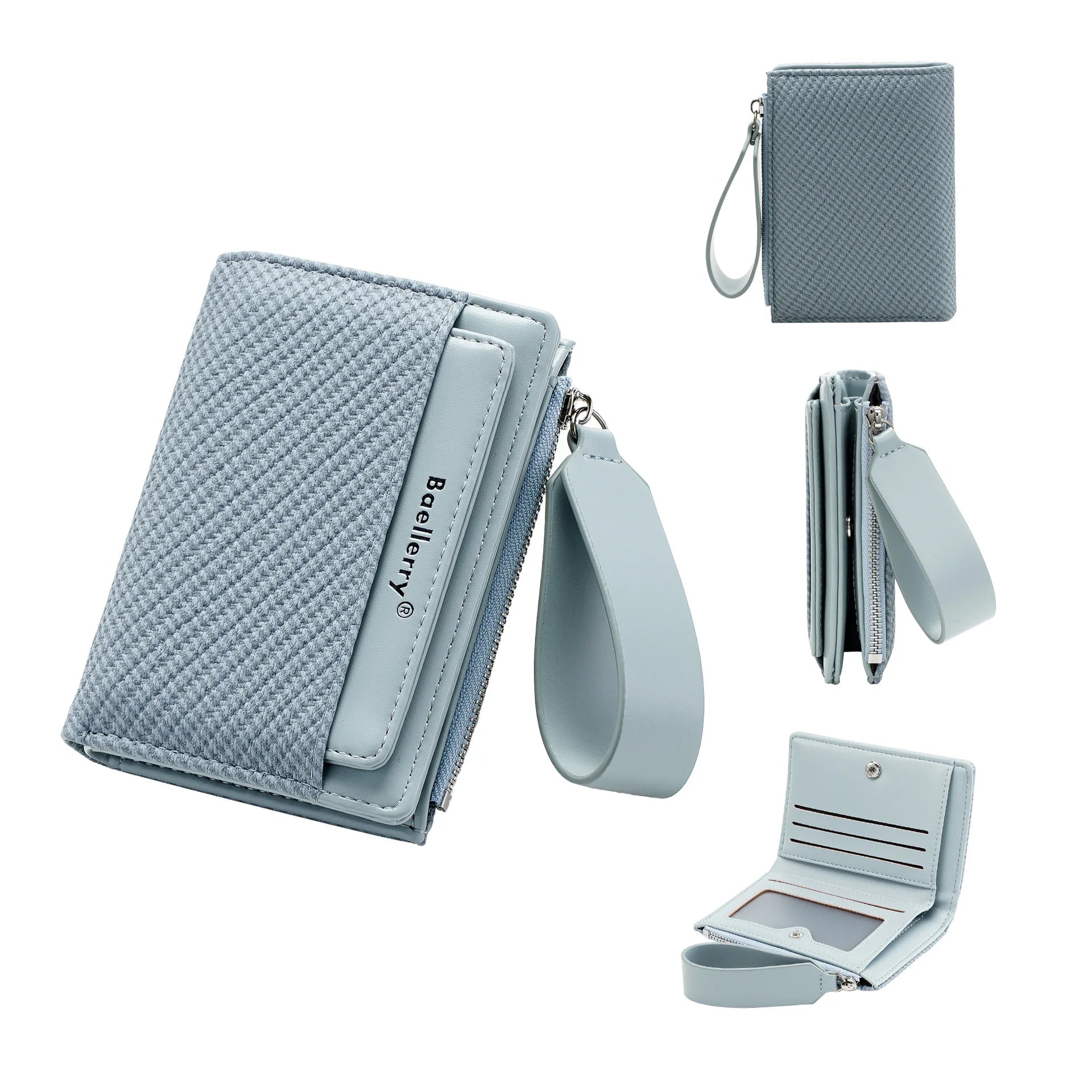Baellerry Women's Bifold Wallet — Multi-Slot Card Holder & Coin Purse
