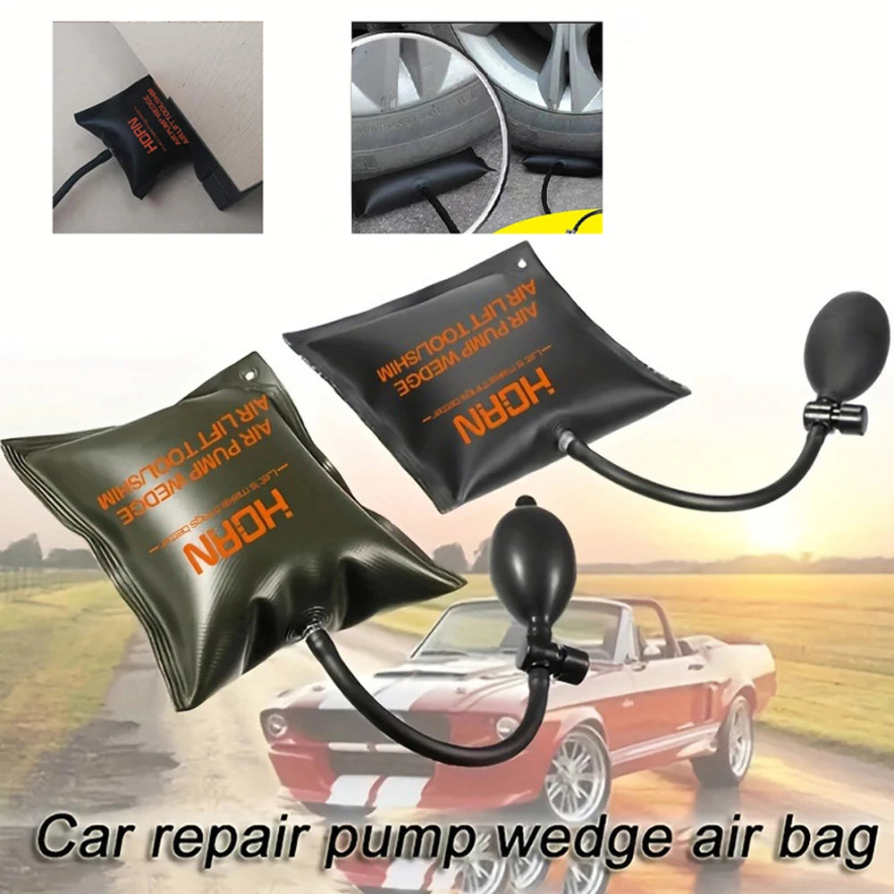 Cuñas de bomba de aire Airbag inflable para puertas, ventanas y coches Potente herramienta de reparación de alineación de instalación Instalación de puertas y ventanas