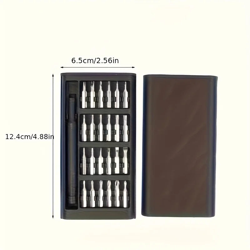 25-in-1 Mini Screwdriver Set – Flat Head & Phillips for Electronics & Precision Work