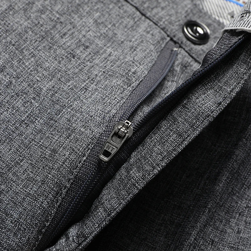 Men's Dress Straight Pants - Work Suit Trousers (29-40)
