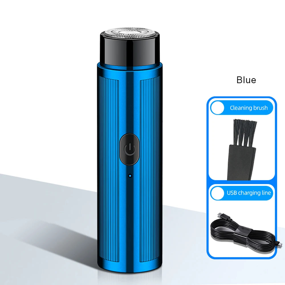 Men's Mini Rechargeable Electric Shaver — Portable Cordless Razor & Epilator