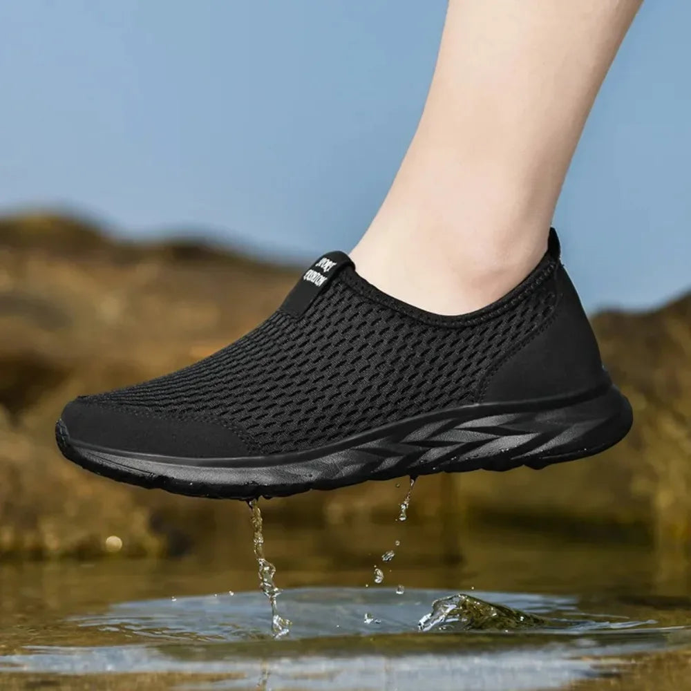 Men's Slip-On Loafers | Lightweight Breathable Walking Shoes