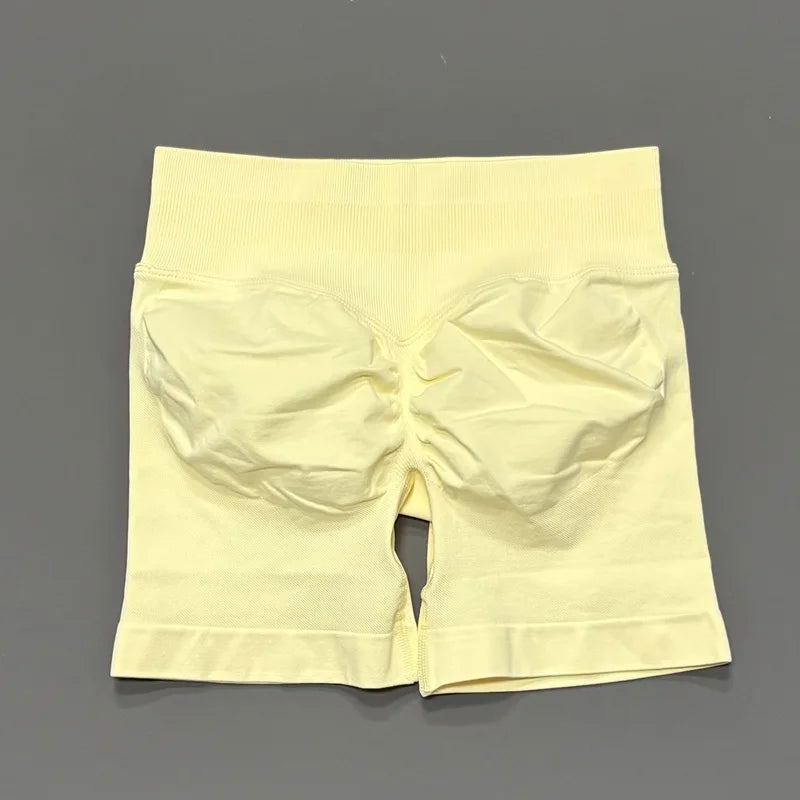 Women's Scrunch Bum Booty Shorts | Seamless Butt-Lifting Gym Yoga Legging Shorts XS-L