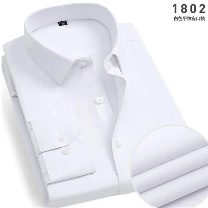 Men's Striped Slim Fit Long Sleeve Shirt