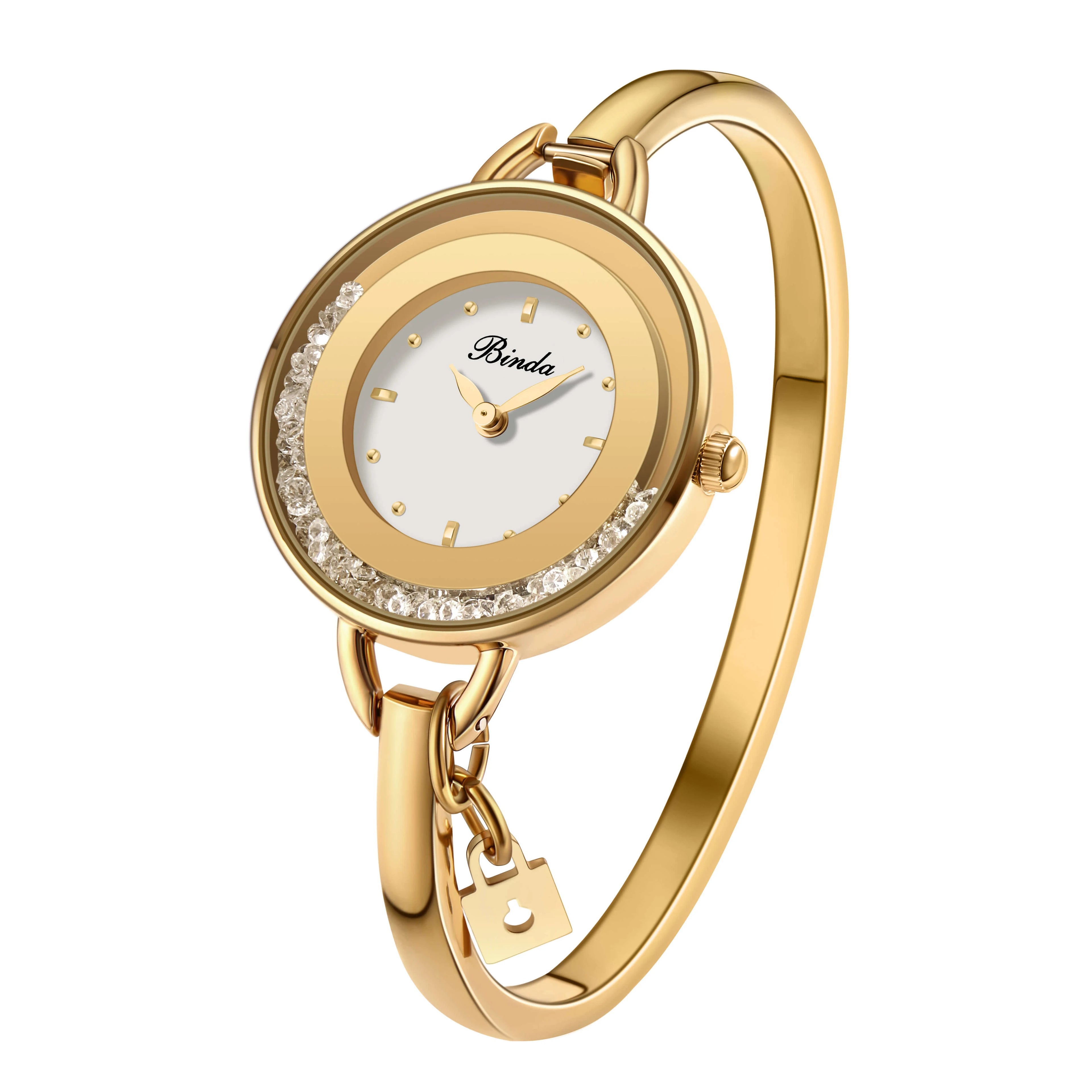 BINDA BD2765 Women's Elegant Quartz Watch | Minimalist Dial | Stainless Steel Bracelet | 8 Styles