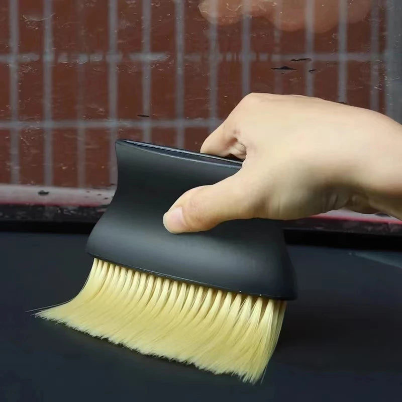 Car Interior Cleaning Brush – Soft Bristle Gap & Vent Duster.