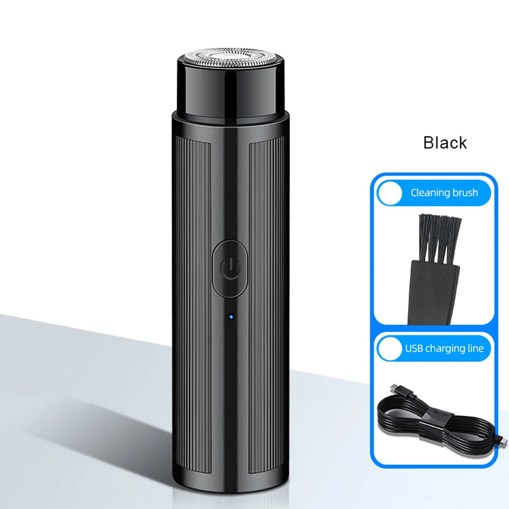 Men's Mini Rechargeable Electric Shaver — Portable Cordless Razor & Epilator